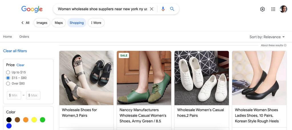 google search best place to dropship