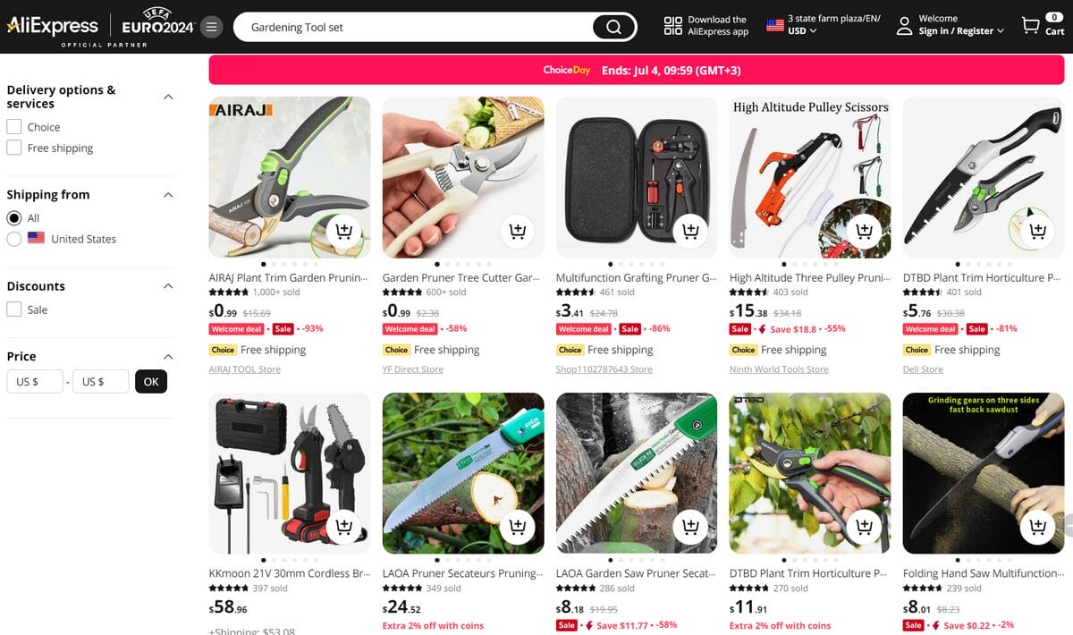 Gardening tools & accessories