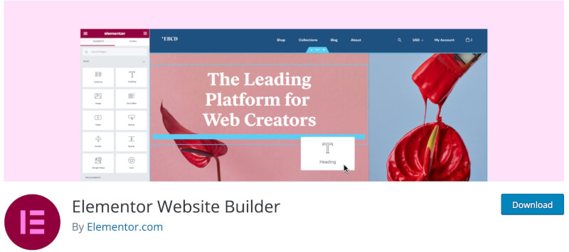 Elementor Website Builder dropshipping plugins