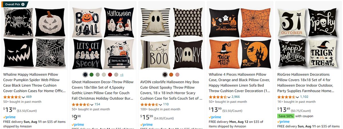 halloween pillow covers dropshipping products