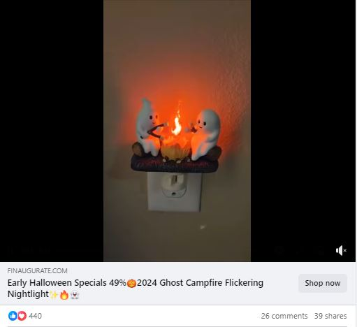 Halloween Light Facebook