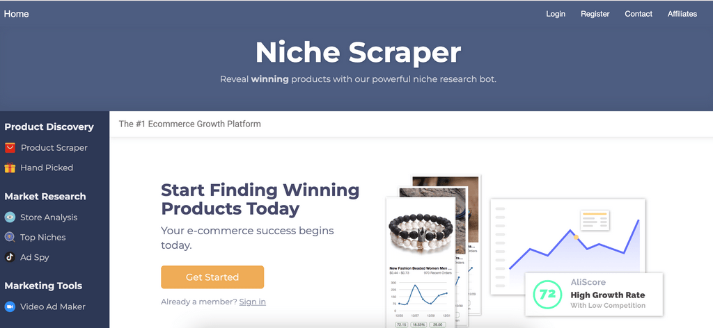 NicheScraper Dropshipping Product Finder