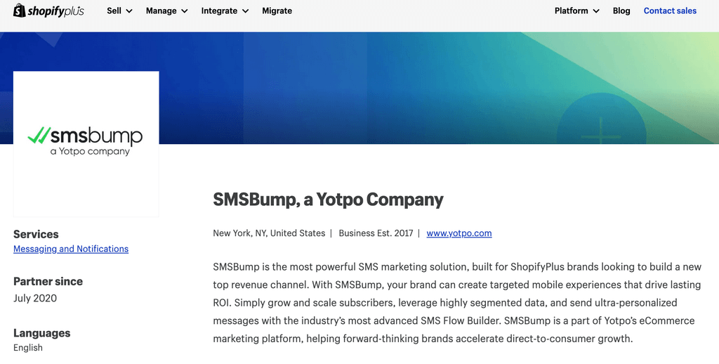 Shopify SMSBump