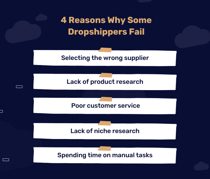 Why Do Dropshippers Fail