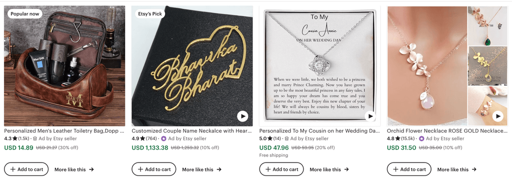 Etsy discounts