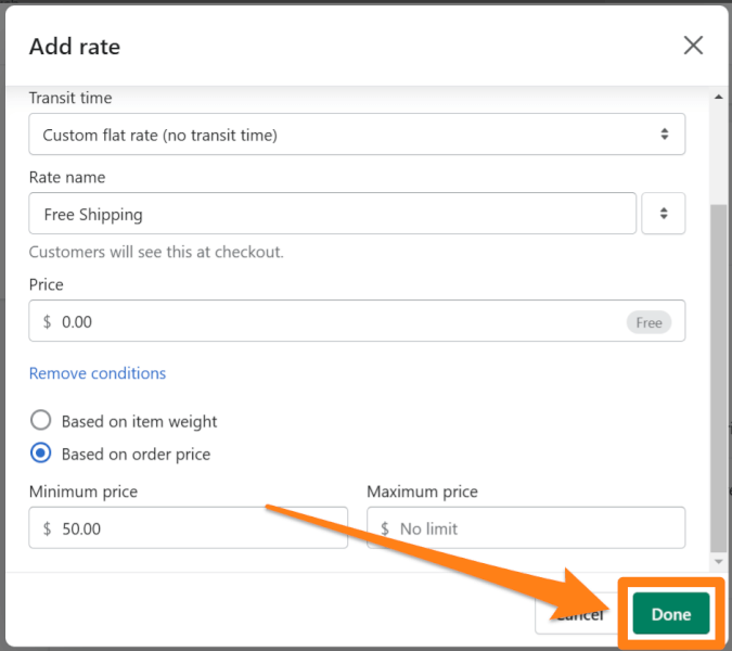 How To Set Up Shipping On Shopify For Dropshipping Apply Shipping Settings