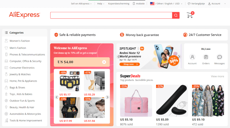 AliExpress Dropshipping Supplier