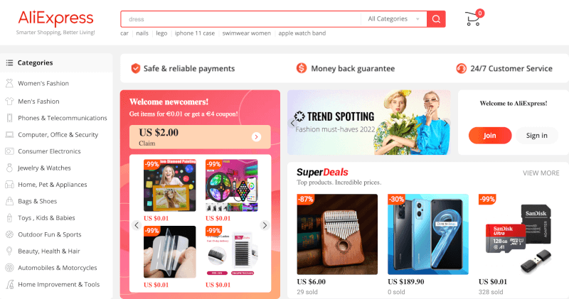 aliexpress dropshipping supplier Shopify