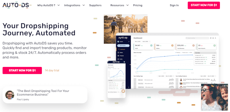 AutoDS Dropshipping Automation for higher profit margin