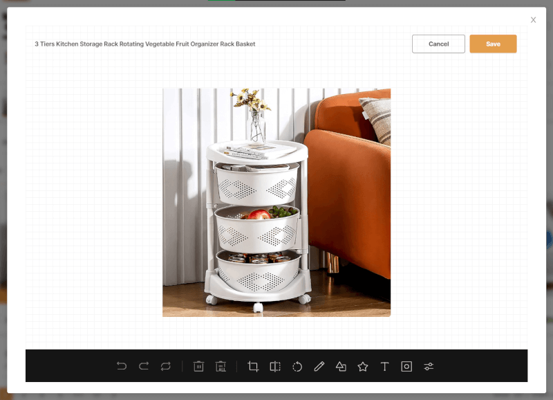 AutoDS' Advanced Image Editor