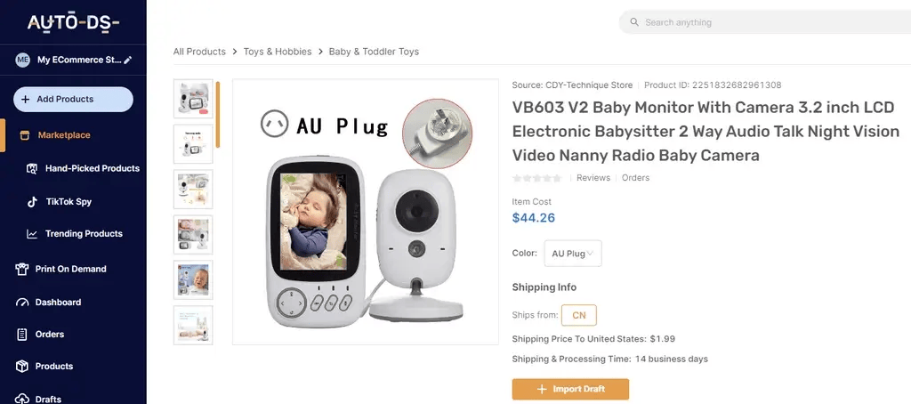 Wireless Baby Monitor