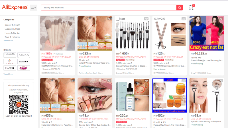 Beauty & Cosmetics AliExpress