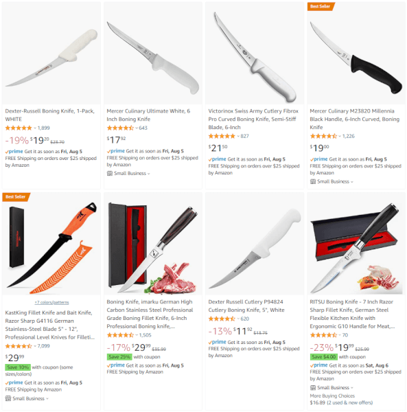 Dropshipping Boning Knives