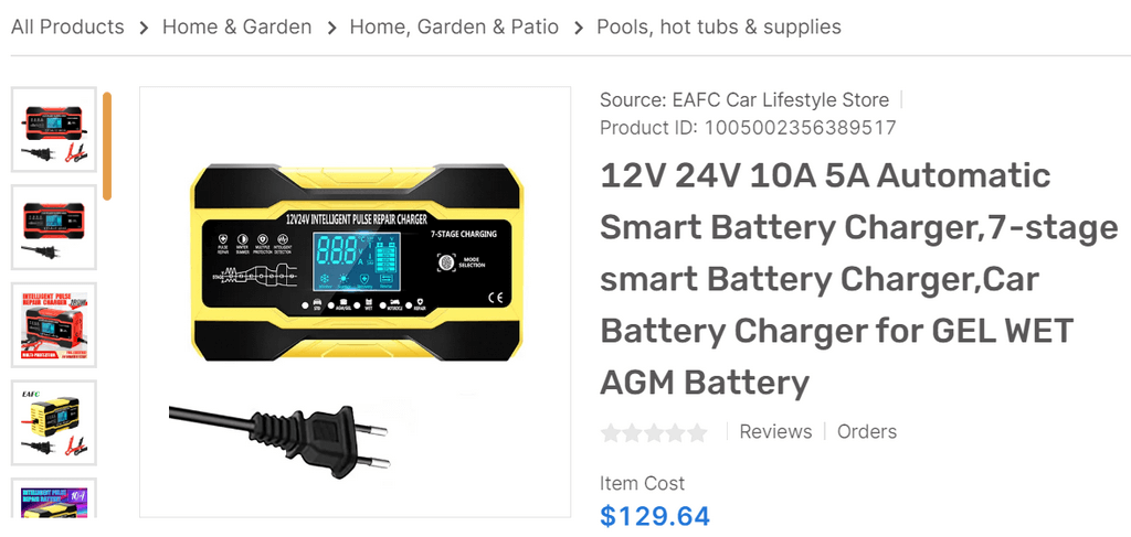 Car battery charger