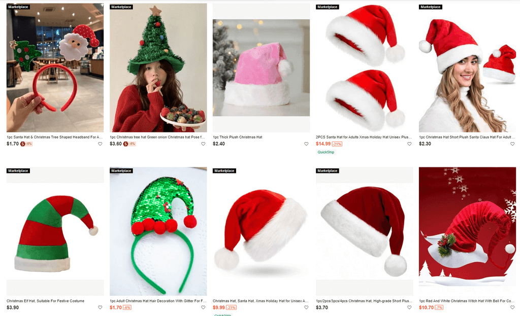 Party Hats dropshipping christmas products