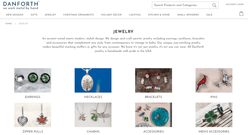 danforth dropshipping jewelry supplier
