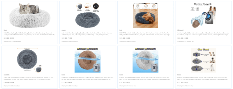 Donut Bed dropshipping pet products