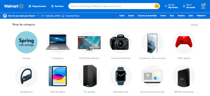 Dropshipping Electronics Supplier Walmart