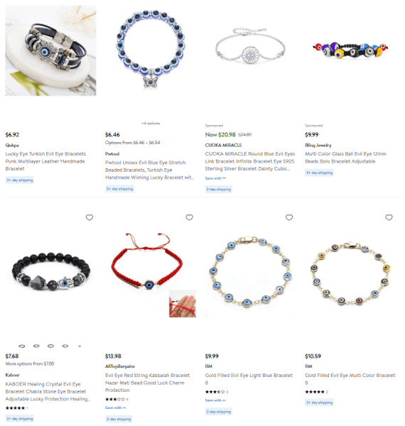 Dropshipping Jewelry Evil Eye Bracelet