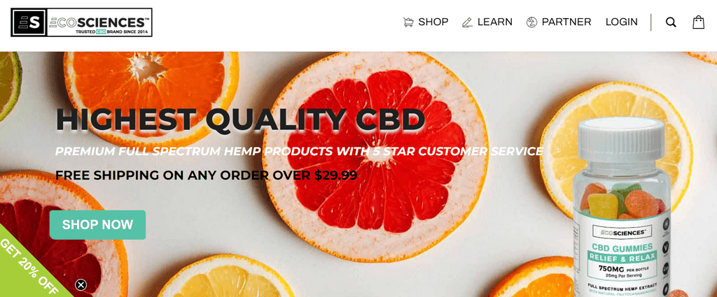 Eco Sciences CBD dropshipping supplier