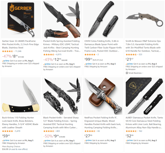 Dropshipping Folding Knives