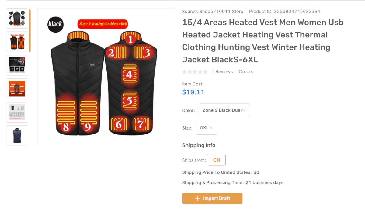 Heated Winter Jacket