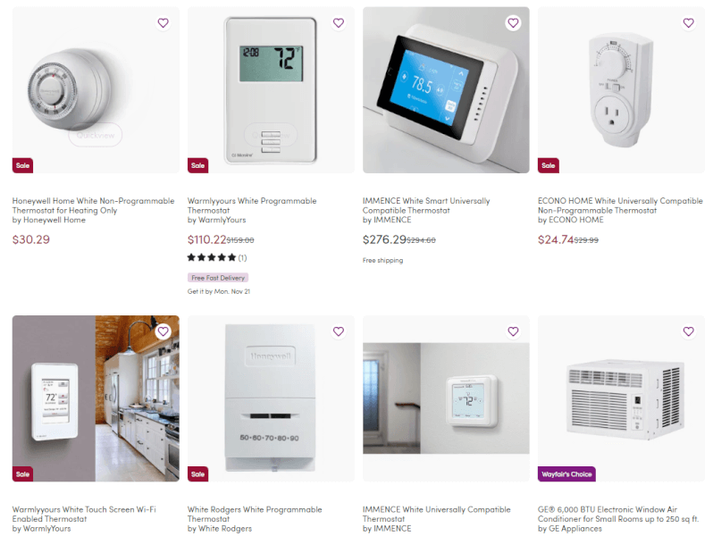 Indoor room thermostat for dropshipping US 2023