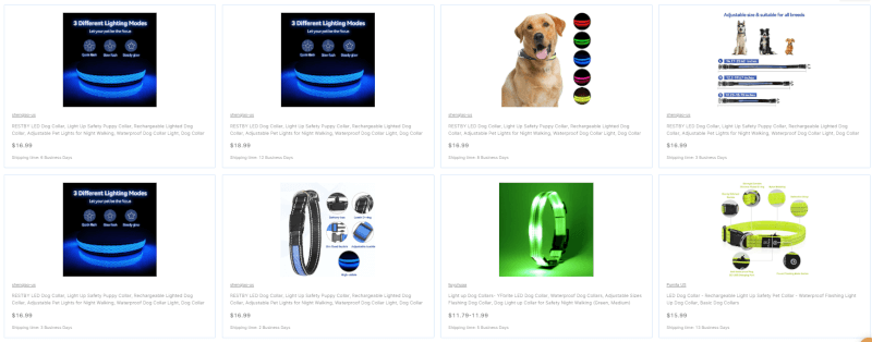 LED Dog Collar