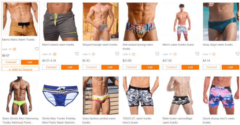 Men's swimming trunks