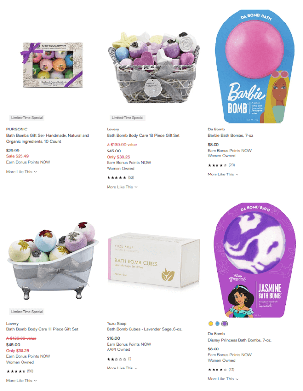 Organic Bath Bombs Macy's dropshipping beauty products