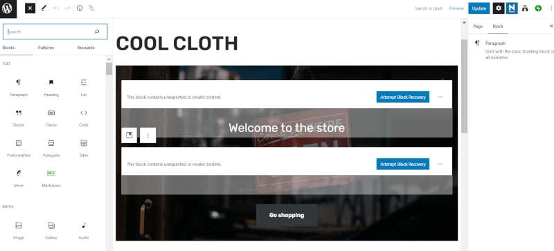 Customize WooCommerce store