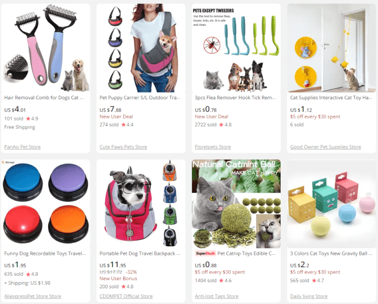 pet best selling items on facebook marketplace