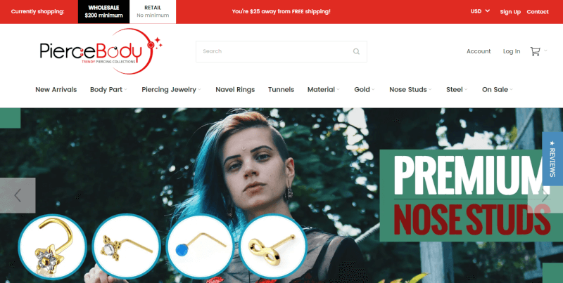 piercebody dropshipping jewelry supplier