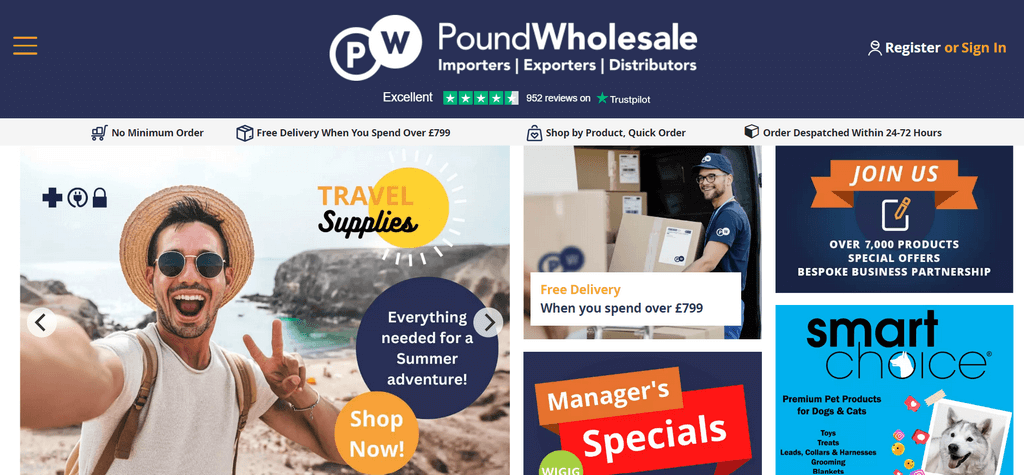 Pound Wholesale