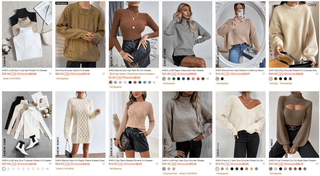 Cozy sweater best winter products