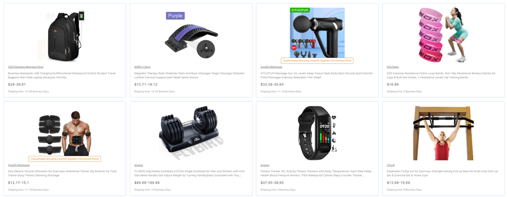 Sports and Outdoor Category for selling online