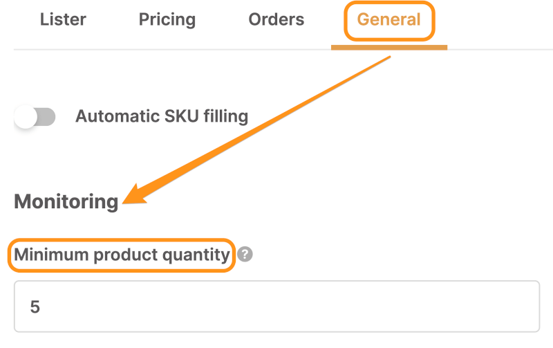 dropshipping stock monitoring