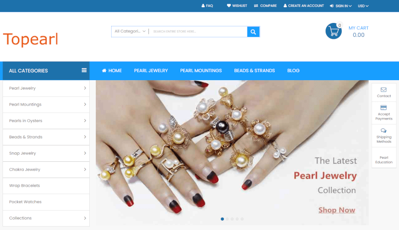 topearl dropshipping jewelry supplier
