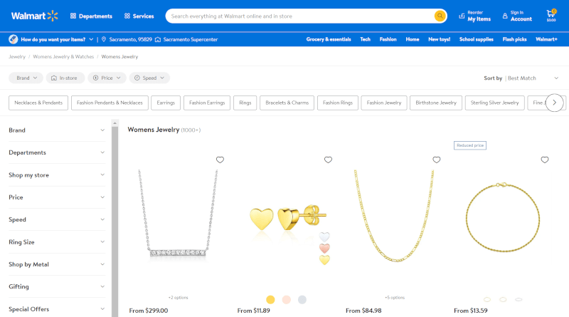 walmart dropshipping jewelry supplier