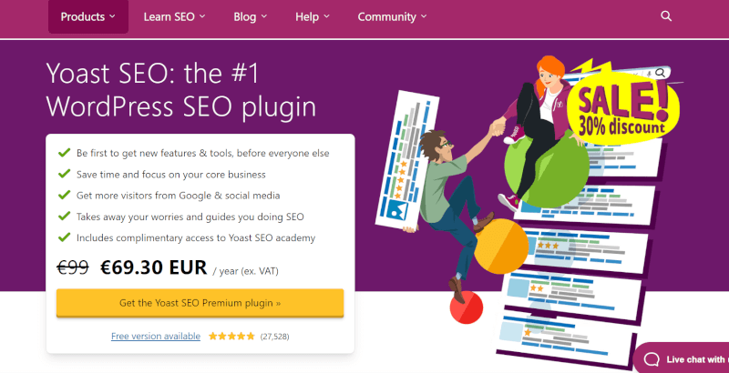 Yoast SEO WooCommerce plugin